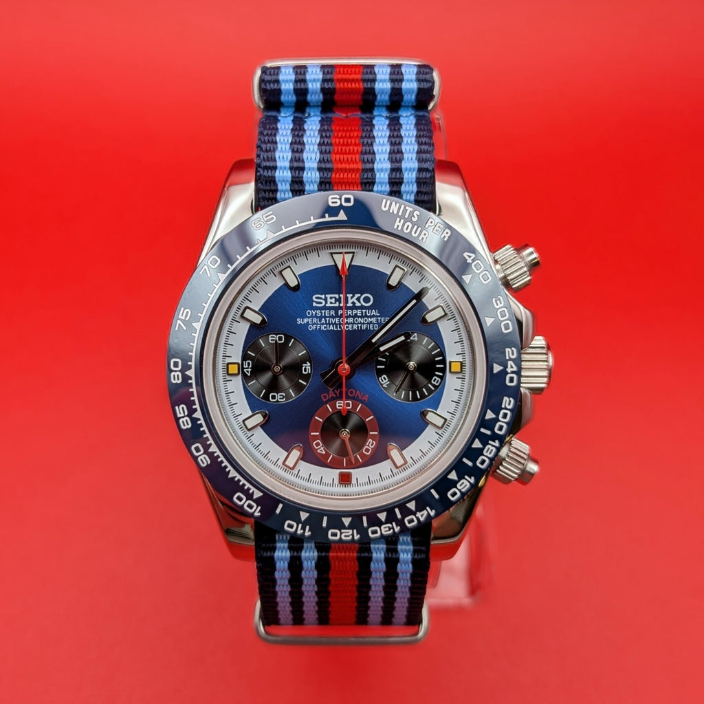 Martini Inspired Chronograph Precision Meets Timeless Motorsport