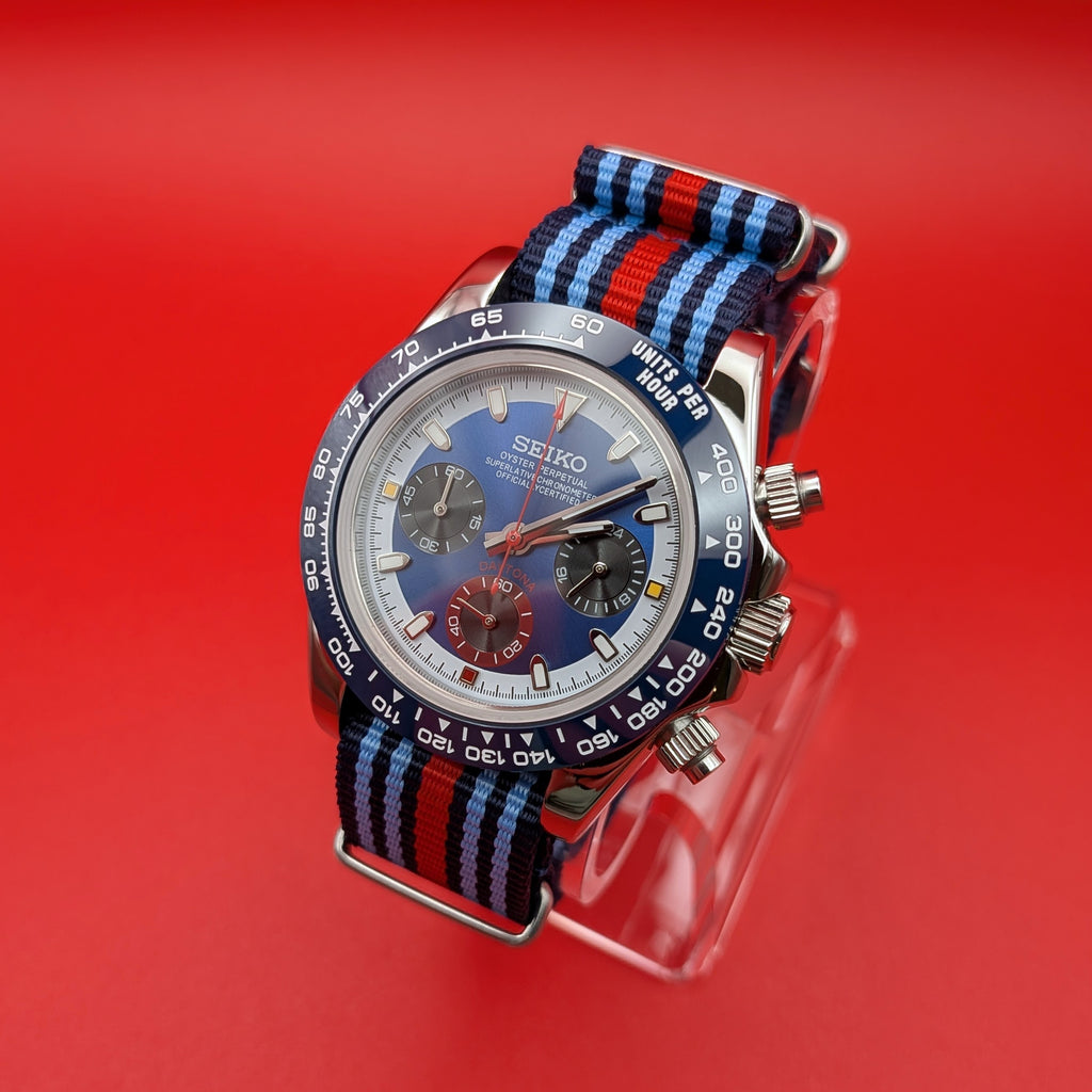 Martini Inspired Chronograph Precision Meets Timeless Motorsport