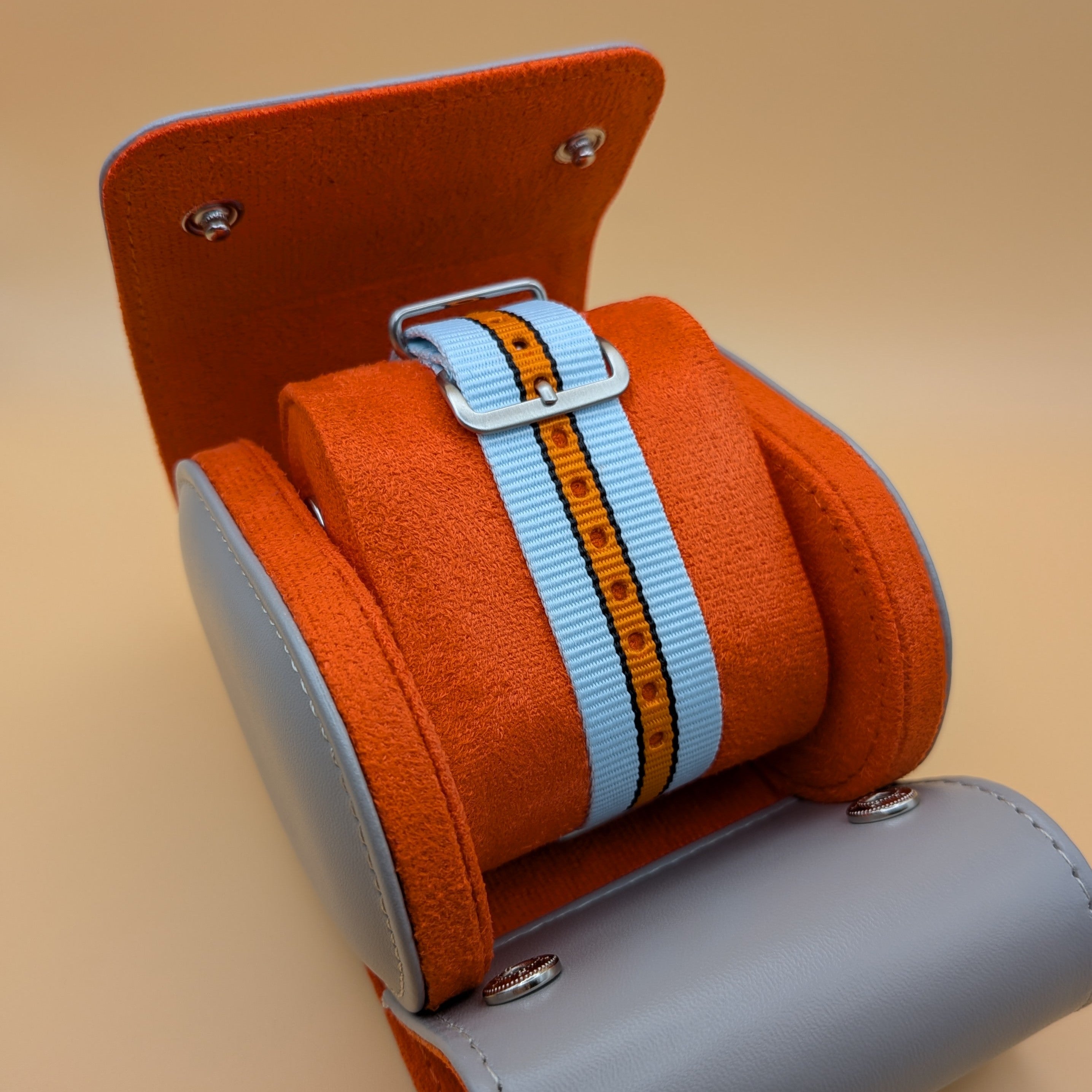 Gulf Racing Inspired Chronograph Iconic Motorsport Style on Your Wrist