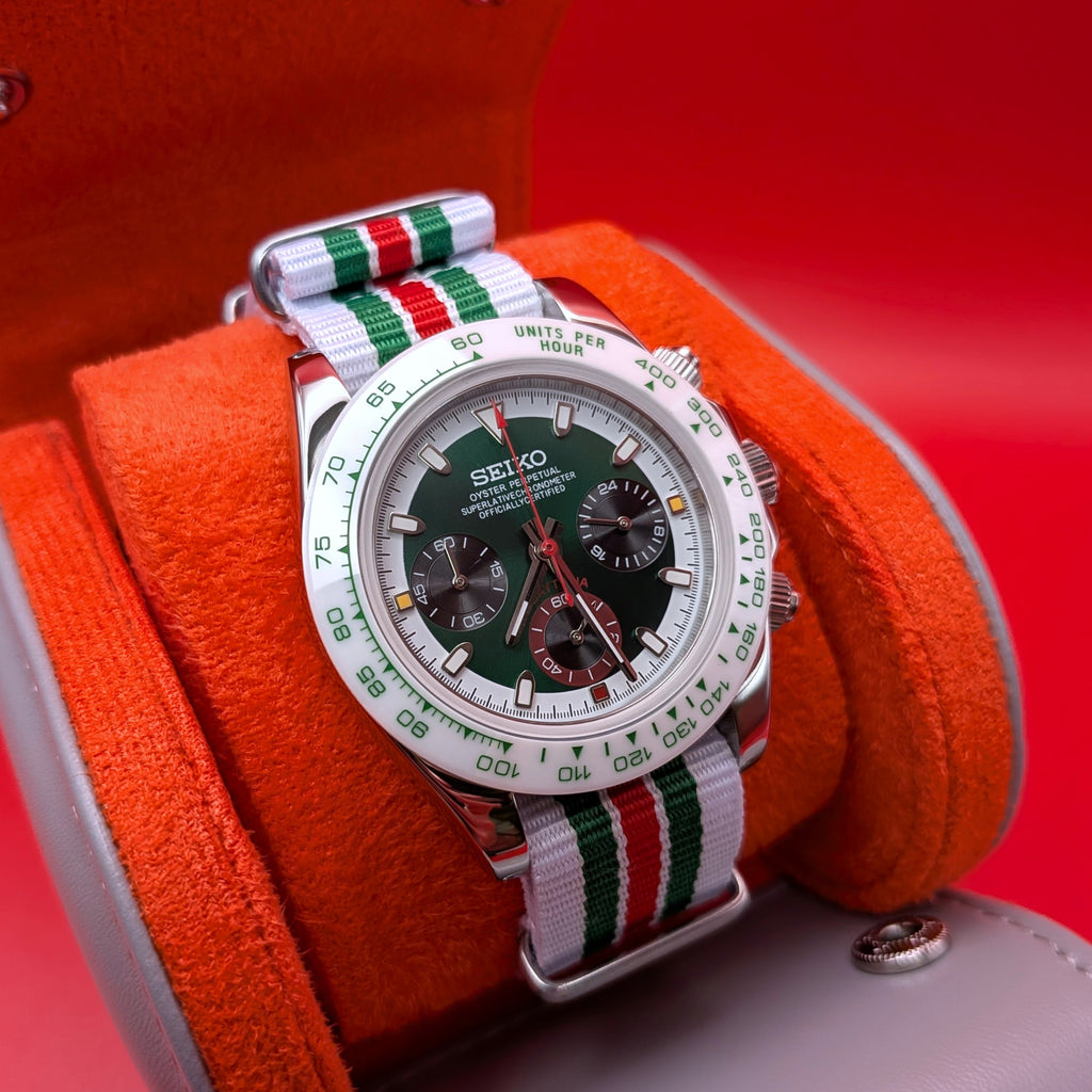 Rally Inspired Chronograph Born from the Golden Era of Racing