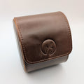 Hands On Time Travel Watch Case (Brown Exterior/Brown Interior)