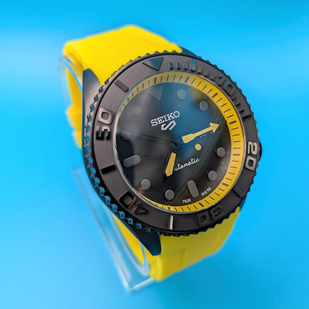Automatic Diver Black & Yellow Adventure Edition Watch