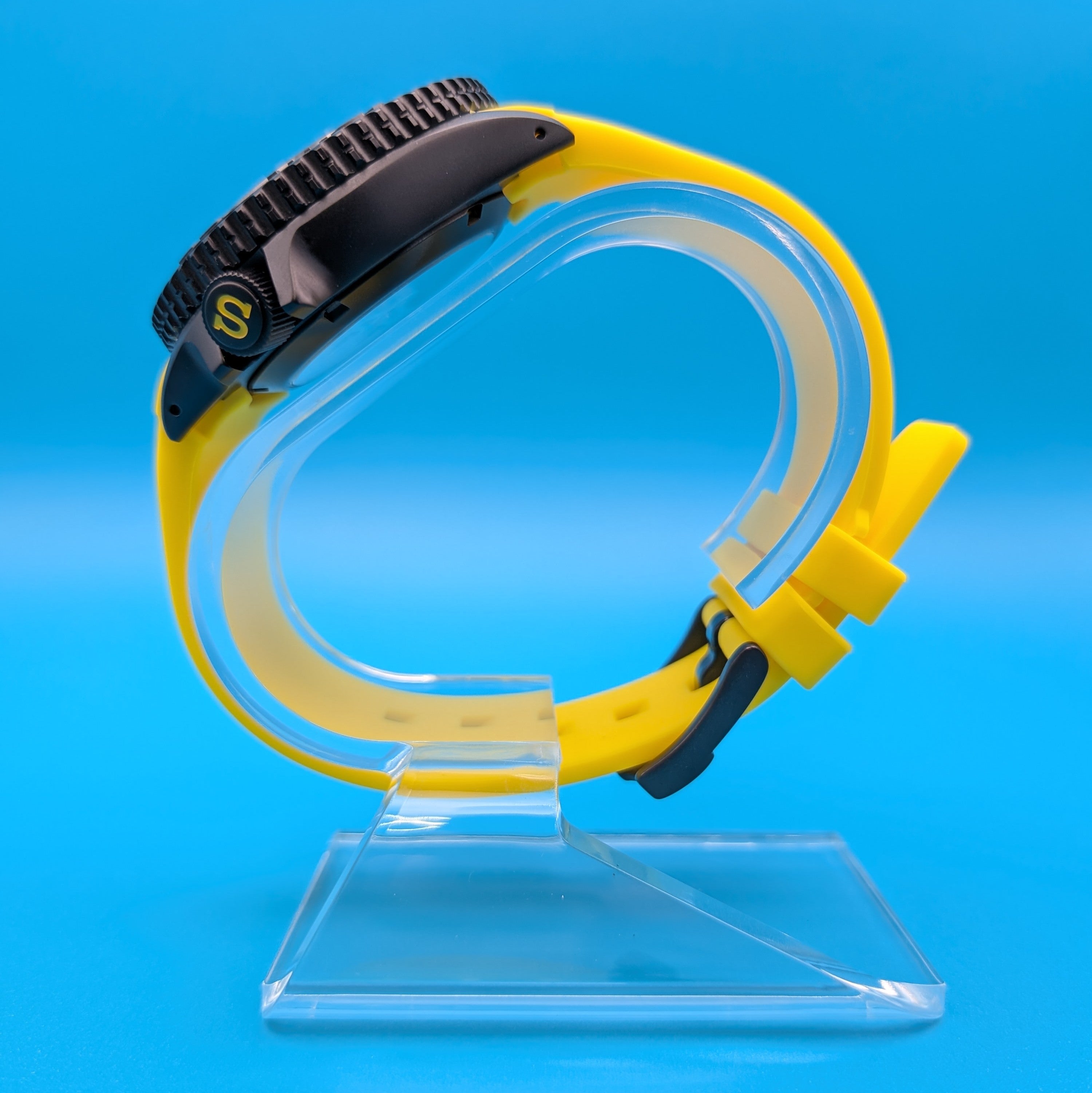 Automatic Diver Black & Yellow Adventure Edition Watch