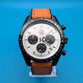 Hands On Time Speed Chronograph White & Black - Hands On Time