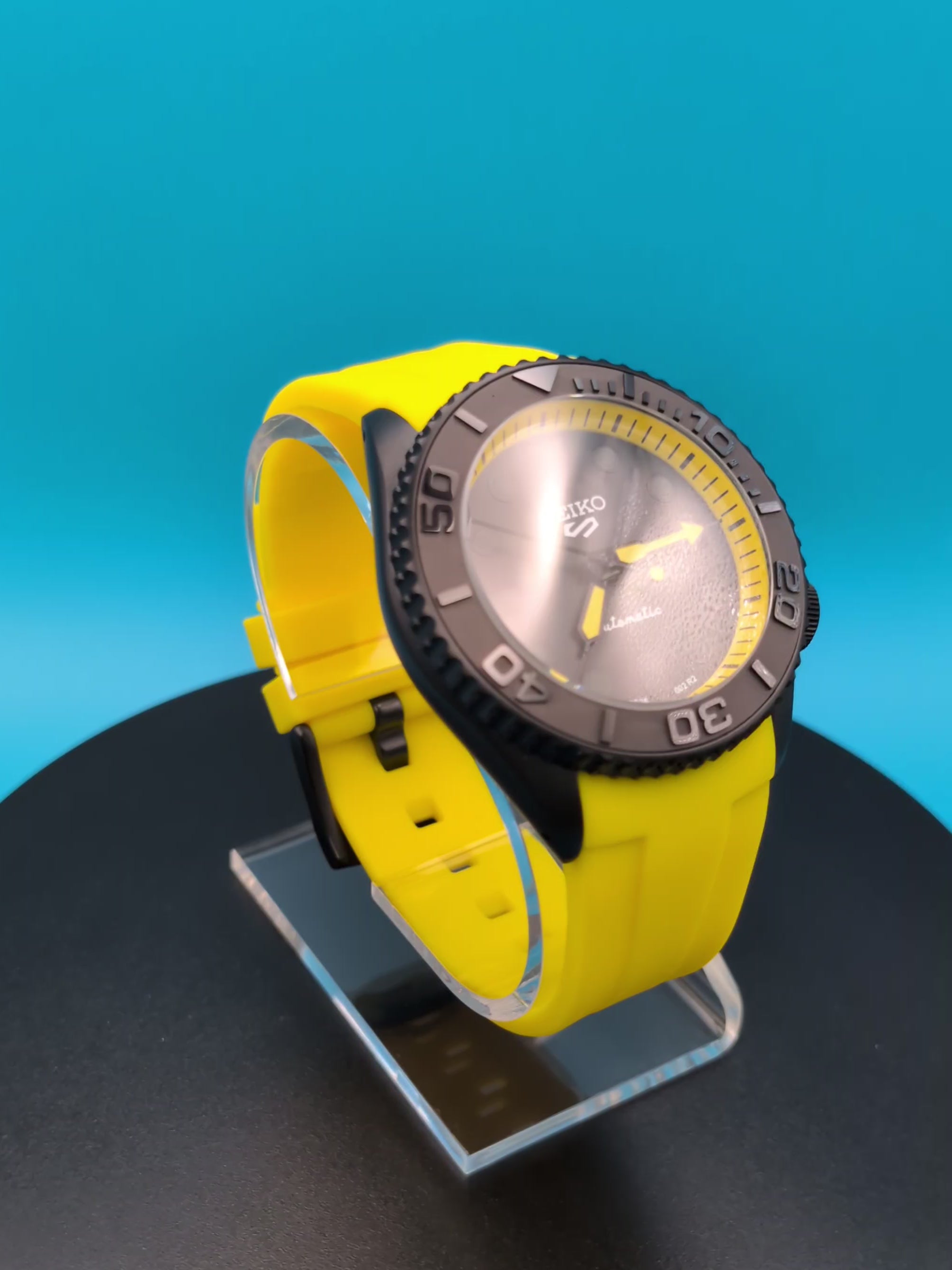 Automatic Diver Black & Yellow Adventure Edition Watch