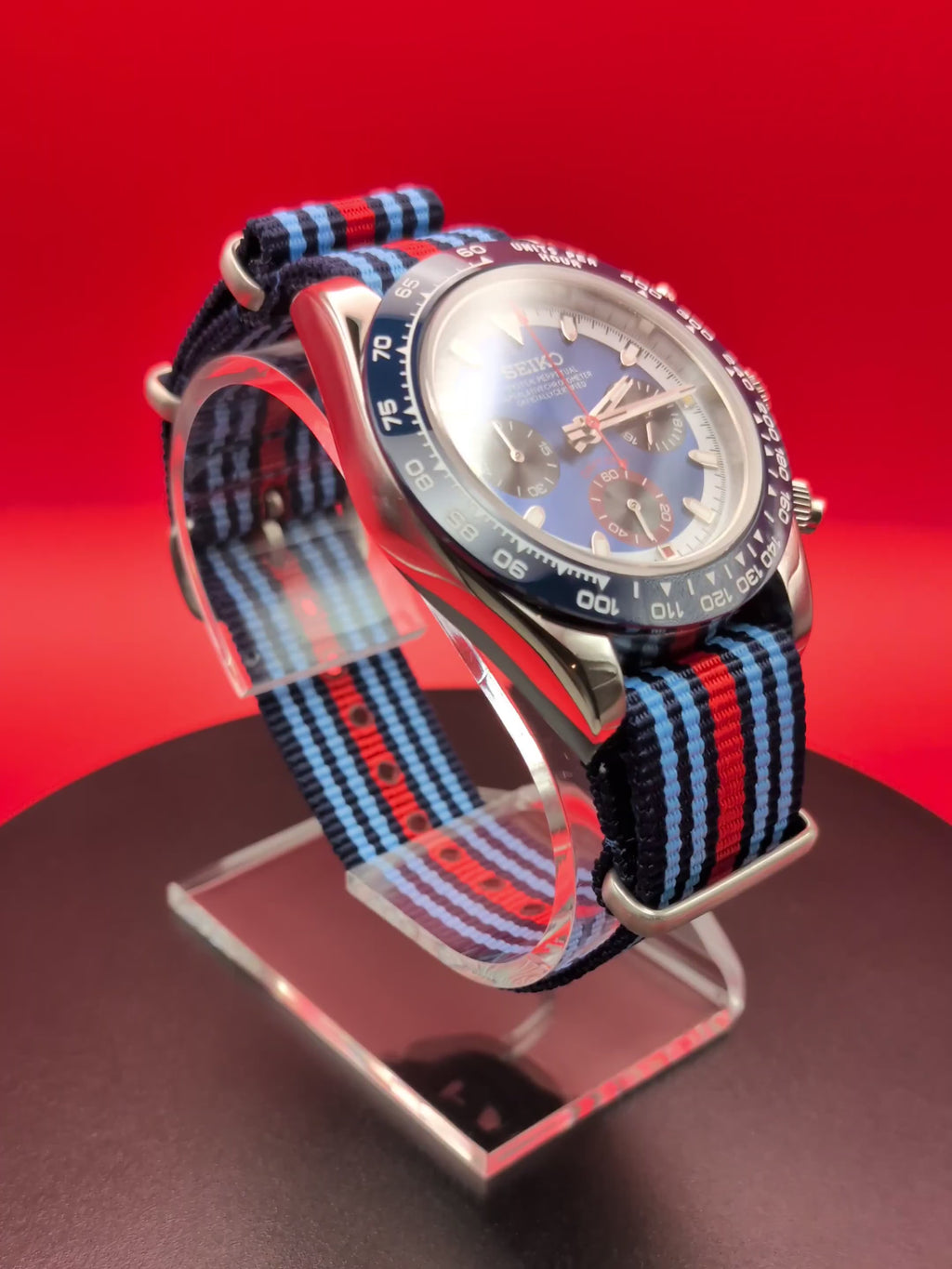 Martini Inspired Chronograph Precision Meets Timeless Motorsport