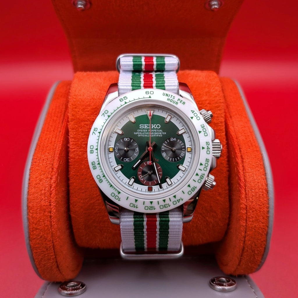 Rally Inspired Chronograph - Hands On Time