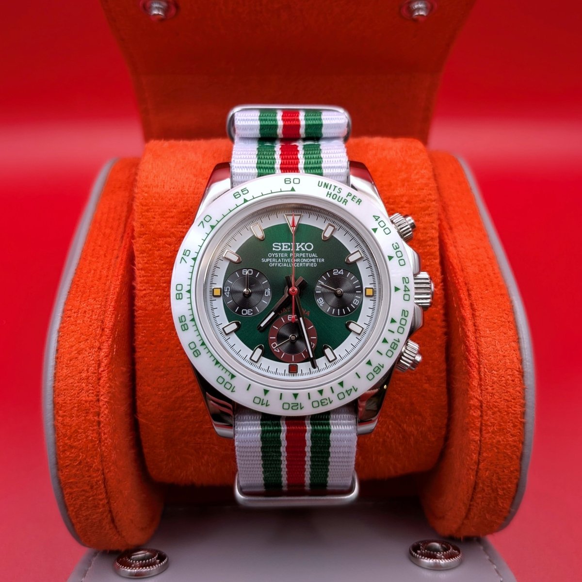 Rally Inspired Chronograph - Hands On Time