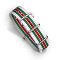 Rally Inspired Nylon Watch Strap - Hands On Time