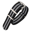 007 Inspired Watch Strap (Black/Gray)